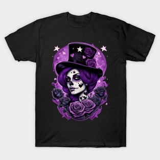 Calavera Morada - 08 T-Shirt